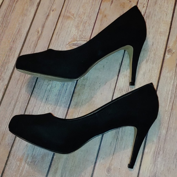 Madden Girl Jelsey Black Micro Heels - Size 7.5 - Picture 12 of 14